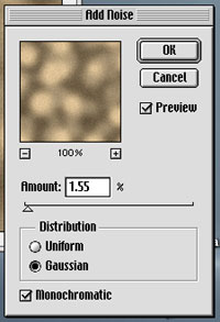 Add Noise filter