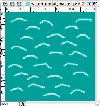 Drawn wave shapes