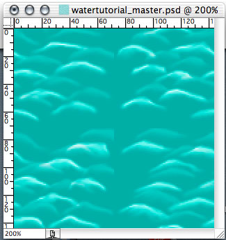 Offset wave pattern