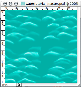 Offset wave pattern Offset wave pattern