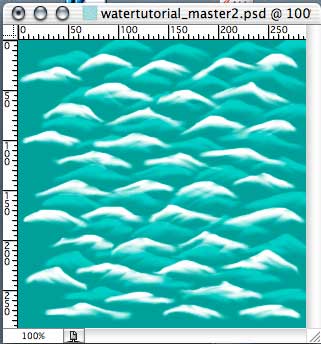 waves with Soft Light blending mode