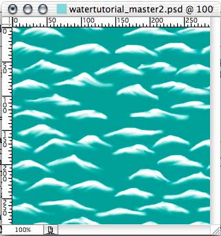 tiled Offset water middle layer