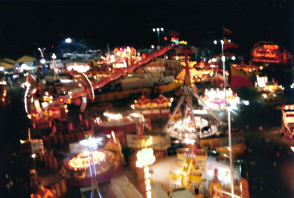 Aerial View of L.A. County Fair
