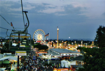 Aerial View of Orange County Fair Aerial View of Orange County Fair